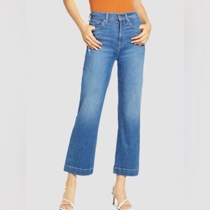 7 for All Mankind Wide Leg Cropped Alexa Size 28